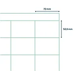 Наклейки Rillprint 70*50.8мм, фото 2