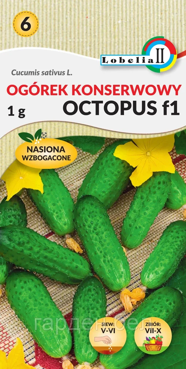 Огурец Октопус F1 1г Lobelia