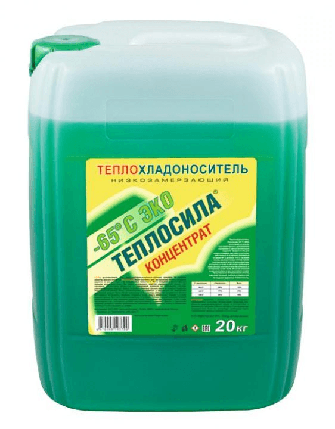 Теплохладоноситель Теплосила-65 ЭКО 20 кг (на основе пропиленгликоля), фото 2