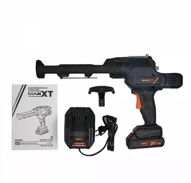 MDCG20V1 Аккумуляторный пистолет для герметика MAXXT, 0,3 л, фото 1