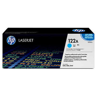 Картридж 122A/ Q3961A (для HP Color LaserJet 2550/ 2820/ 2830/ 2840) голубой