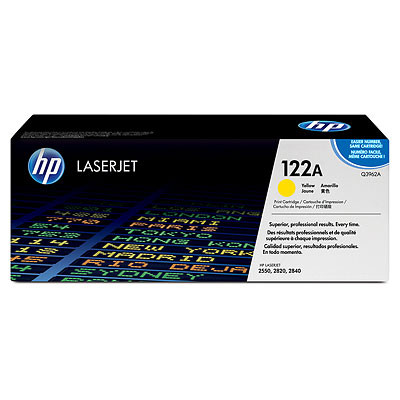 Картридж 122A/ Q3962A (для HP Color LaserJet 2550/ 2820/ 2830/ 2840) жёлтый