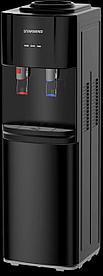 Кулер StarWind SW-1113EB, напольный, электронный, «push» - кран, черный