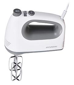Миксер HYUNDAI HYM-H4501, ручной, белый и серый