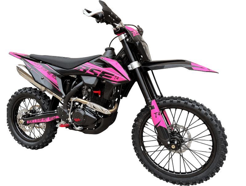 Кроссовый мотоцикл BSE T4 Pink