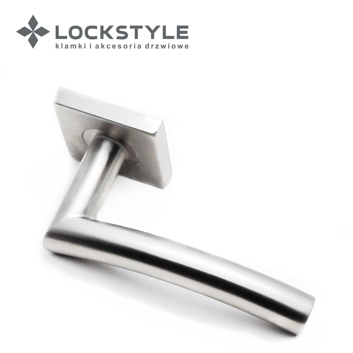 Ручки дверные  LOCKSTYLE SQ INOX8 (нержавеющая сталь)