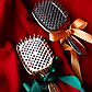 Щетка для волос Janeke Superbrush Gold Золото с белым, фото 3