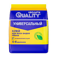Клей обойный QUALITY универсальный ЭКОНОМ (5-6 рулонов) 150 г