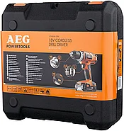 Дрель-шуруповерт AEG Powertools BS 18G2 LI-152C (с 2-мя АКБ, кейс), фото 2