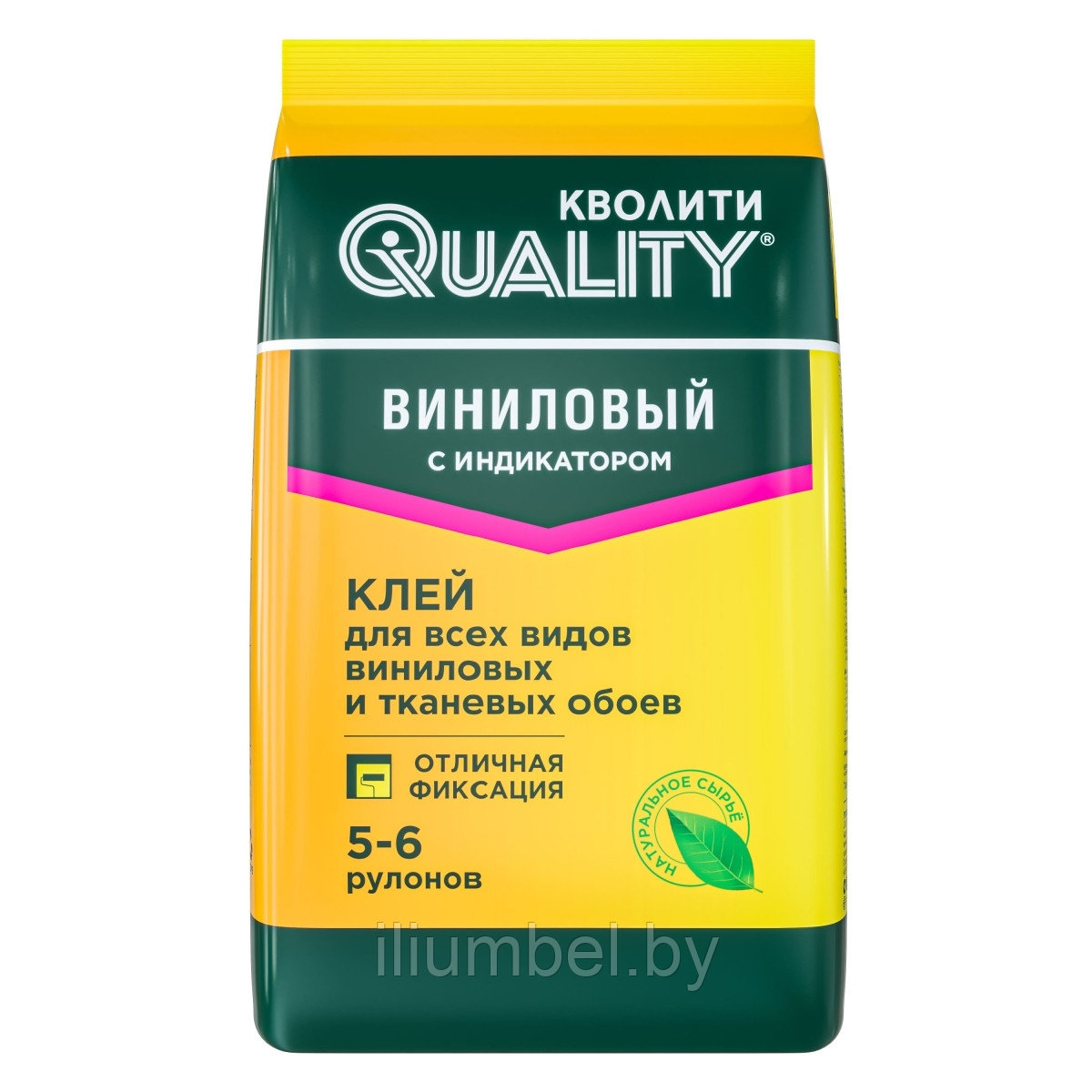 Клей обойный QUALITY специальный виниловый ИНДИКАТОР (5-6 рулонов) 200 г