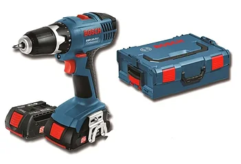 Дрель-шуруповерт Bosch GSR 18-2-LI Plus Professional 0615990K9S (с 2-мя АКБ, кейс)
