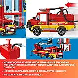 Конструктор 3 в 1 пожарная станция 663 детали, фото 4