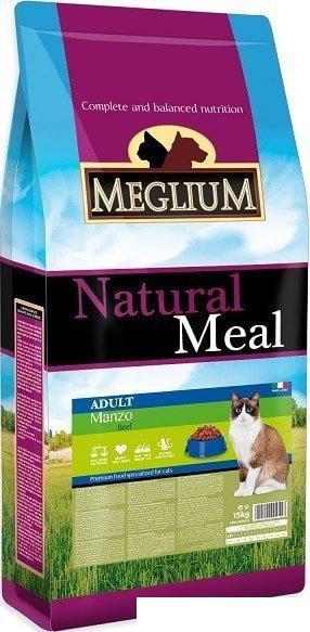 Сухой корм для кошек Meglium Cat Adult Beef 15 кг