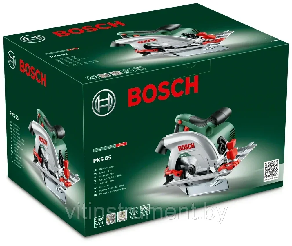 Дисковая (циркулярная) пила Bosch PKS 55 (0603500020)