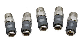 KraftWell KRW-QC12FM-5 БРС "мама", резьба M1/2", 5 шт