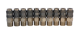 KraftWell KRW-QC12FM-10 БРС "мама", резьба M1/2", 10 шт