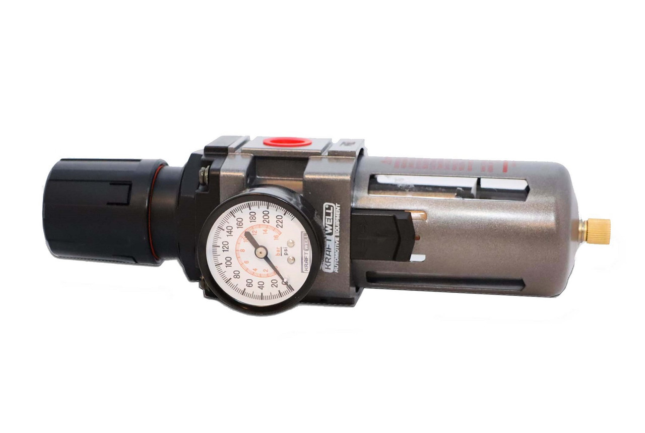 KraftWell KRW-FLR12W Лубрикатор для пневмоинструмента, 1/2"