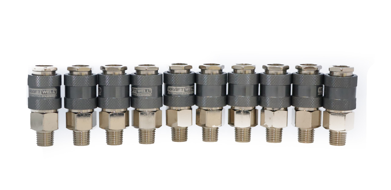 KraftWell KRW-QC14FM-10 БРС "мама", резьба M1/4", 10 шт