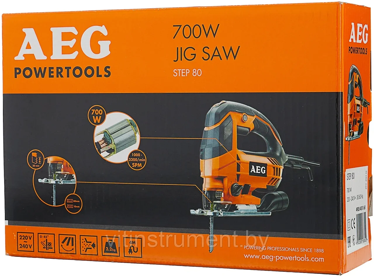 Лобзик электрический STEP 80 AEG (4935451161)