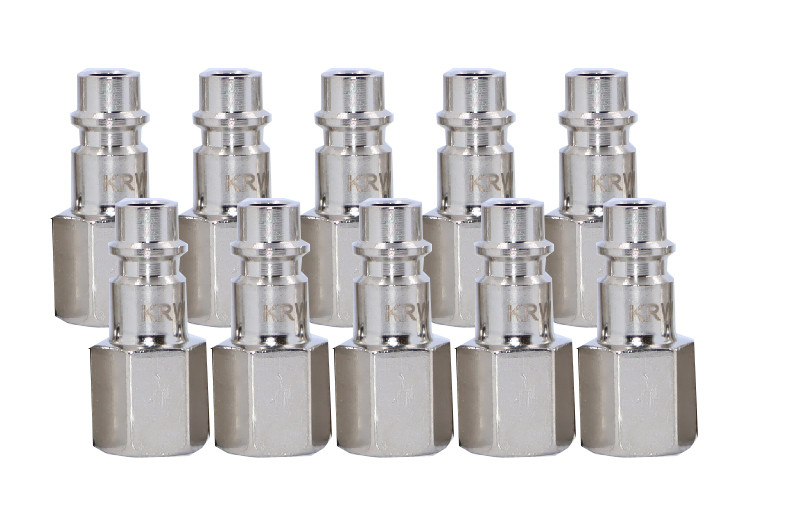 KraftWell KRW-QC14MF-10 БРС "папа", резьба F1/4", 10 шт
