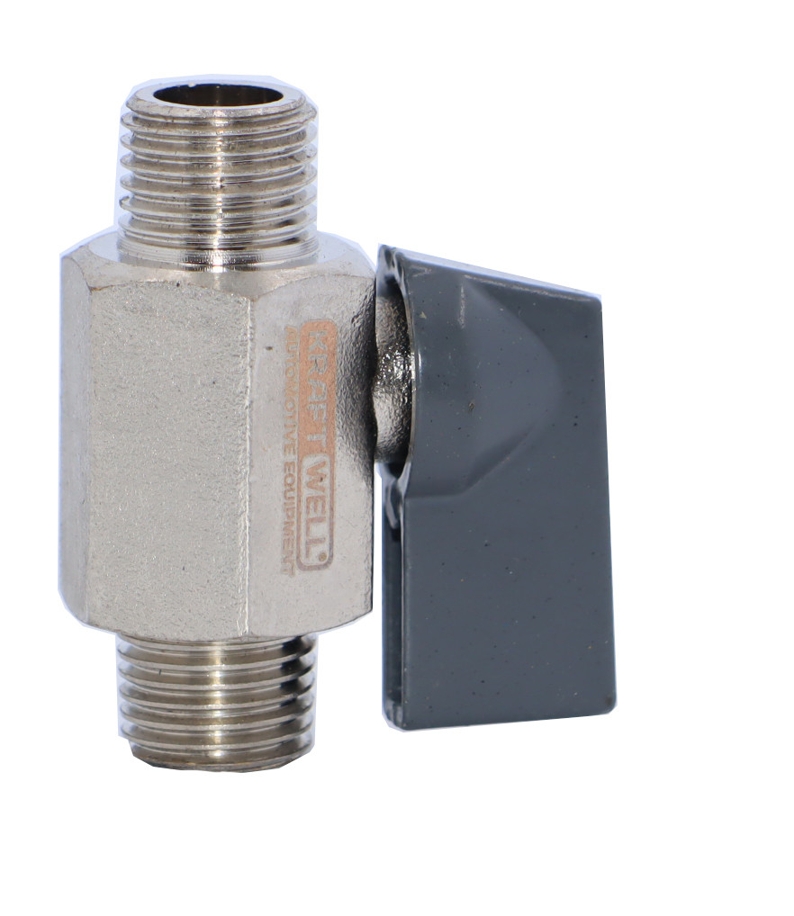 KraftWell KRW-BV14M Вентиль шаровый M1/4" - M1/4", 1 шт