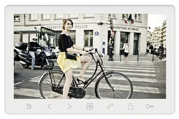 Видеодомофон Tantos Amelie HD SE Slim белый
