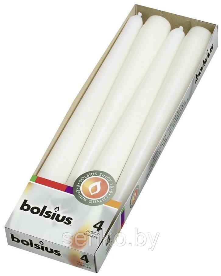 Свеча конусная белая 245/24 Bolsius - 4 шт. | 1 шт. - 1.60 руб.