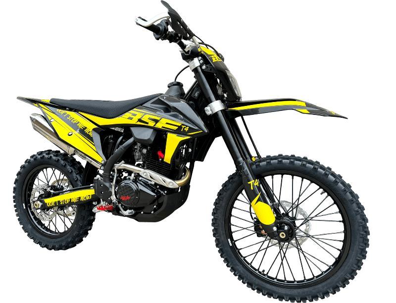 Кроссовый мотоцикл BSE T4 Yellow