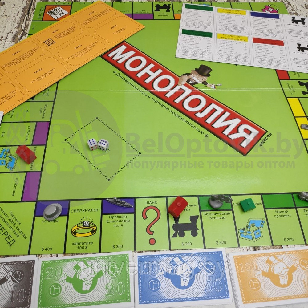 Настольная игра Монополия - фото 1 - id-p234778028