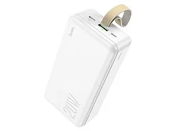 Внешний аккумулятор Hoco Power Bank J87B 30000mAh белый пауэрбанк для зарядки телефона