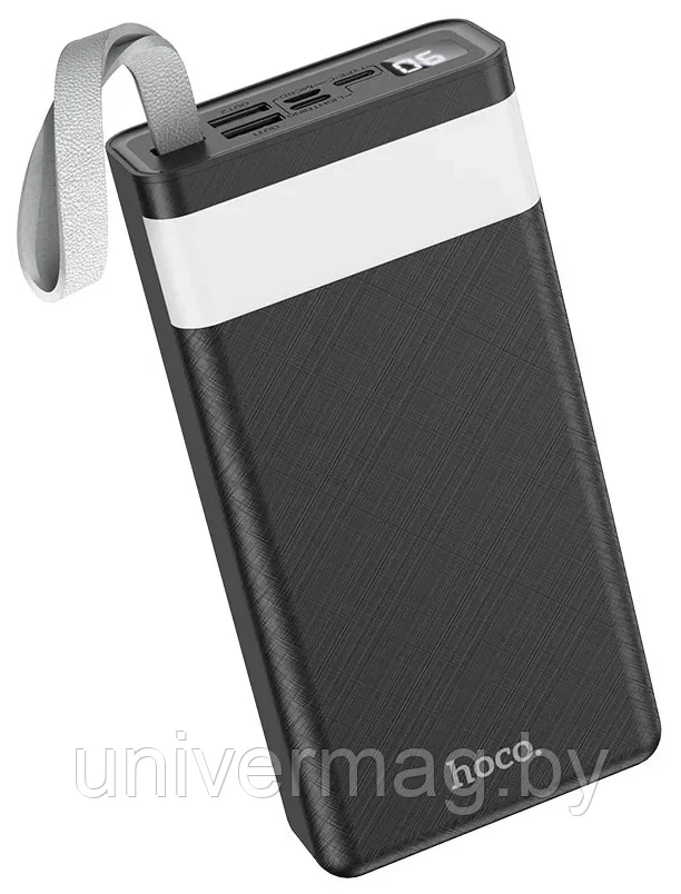 Внешний аккумулятор Hoco J73, 30000mAh, цвет: черный - фото 2 - id-p234779093