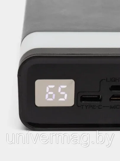 Внешний аккумулятор Hoco J73, 30000mAh, цвет: черный - фото 3 - id-p234779093