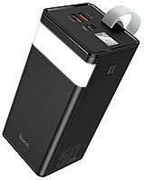 Внешний аккумулятор Hoco J86A 50000 mAh Type-C PD 20W, LED цифровой дисплей цвет: черный