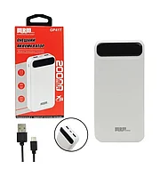 Внешний аккумулятор MRM GP41T Freeway 20000mAh Type-C/Micro/LED Display (белый)