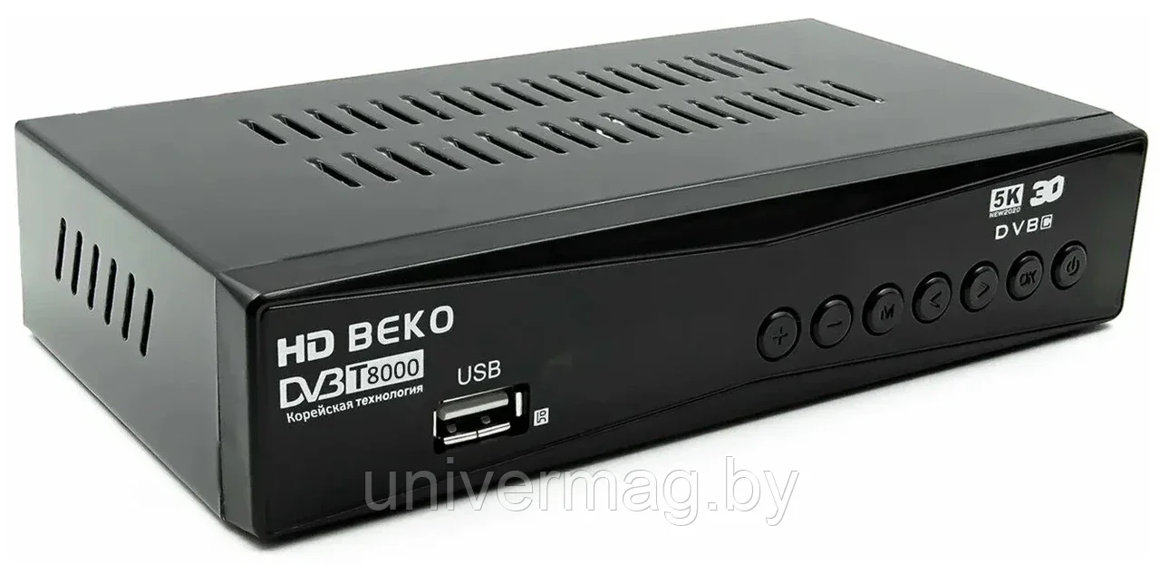 ТВ приставка цифровая для телевизора BEKO super DV3 T8000 - фото 3 - id-p234779259