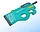 Водный пистолет бластер электрический Electric Water Gun P90, фото 2