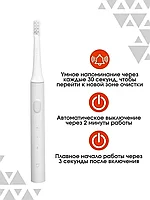 Электрическая зубная щетка Xiaomi Mijia Electric Toothbrush T100 white R0022