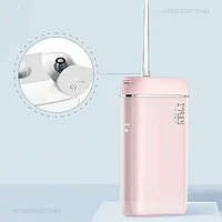 Портативный ирригатор Xiaomi ENPULY Electric Teeth Flosser Smoked Mini M6Plus Pink