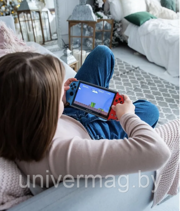 Портативная игровая консоль X12 Plus 7 дюймов 16GB памяти 695 встроенных игр (приставка) - фото 6 - id-p234778514