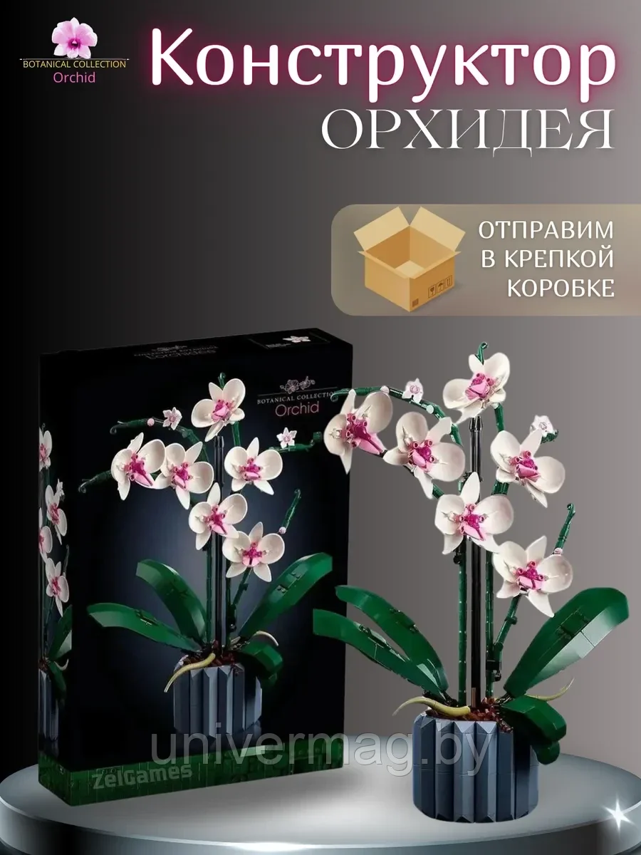 Конструктор Botanic цветы Орхидея