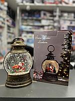 Новогодний ночник / светильник Snow Water Lantern WDL-2103