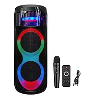 Портативная беспроводная колонка блютуз ZQS-8223. Bluetooth, с микрофоном для караоке, FM радио, MP3