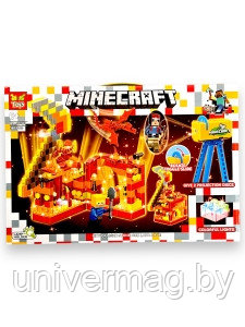 Детский конструктор Minecraft, Майнкрафт "My world" 356 деталей. - фото 1 - id-p234778776