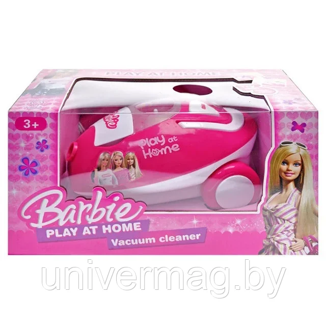 Детский пылесос Barbie на батарейках