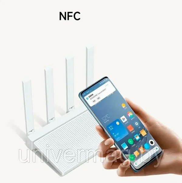 Wi-Fi роутер Xiaomi Router AX3000T - фото 5 - id-p234779734