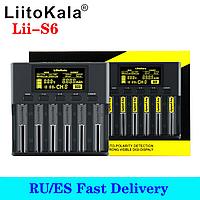Оригинальное зарядное устройство для аккумуляторов Lii-S6