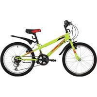 Детский велосипед Novatrack Racer 20 20SH12V.RACER.GN20 (салатовый, 2020)