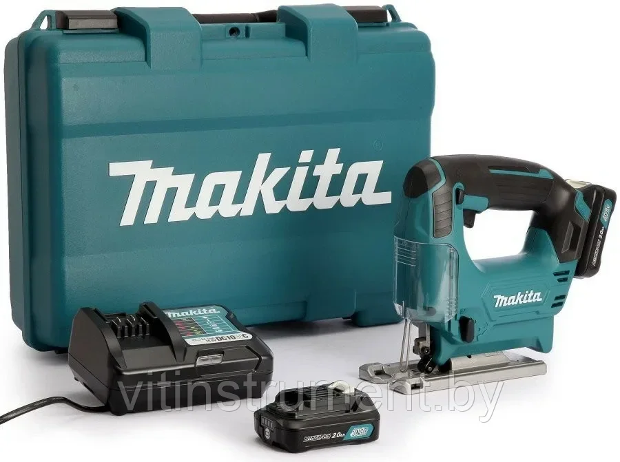 Аккумуляторный лобзик Makita JV 101 DWAE (с 2-мя АКБ)