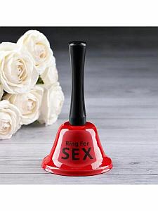 КОЛОКОЛЬЧИК НАСТОЛЬНЫЙ RING FOR SEX арт. 2757069