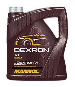 8207 Mannol ATF Dexron VI 4л. Масло для АКПП